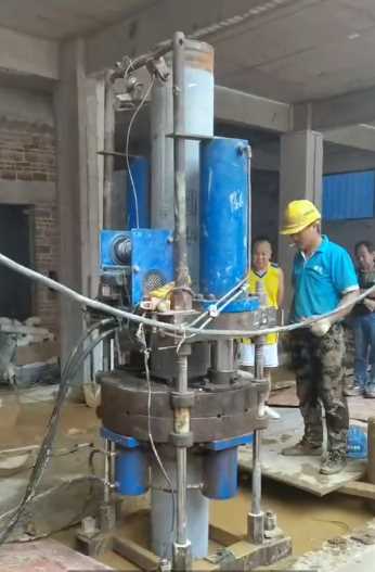 南阳宛城区静压桩加固