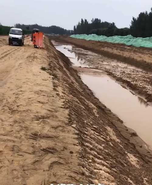 南阳宛城区河道降水